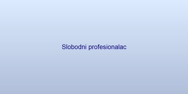 Slobodni profesionalac radi za laptop u kancelariji